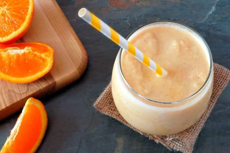 orange banana smoothie recipe
