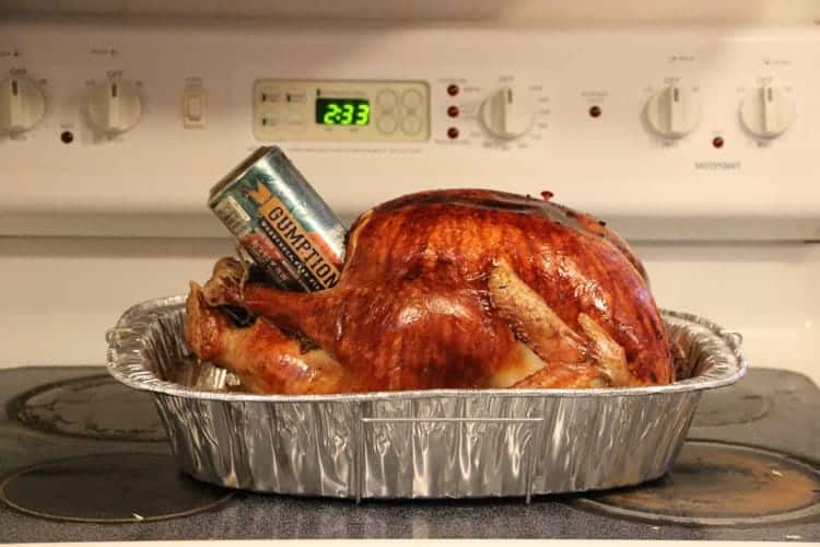 turkeywithbeercan All She Cooks