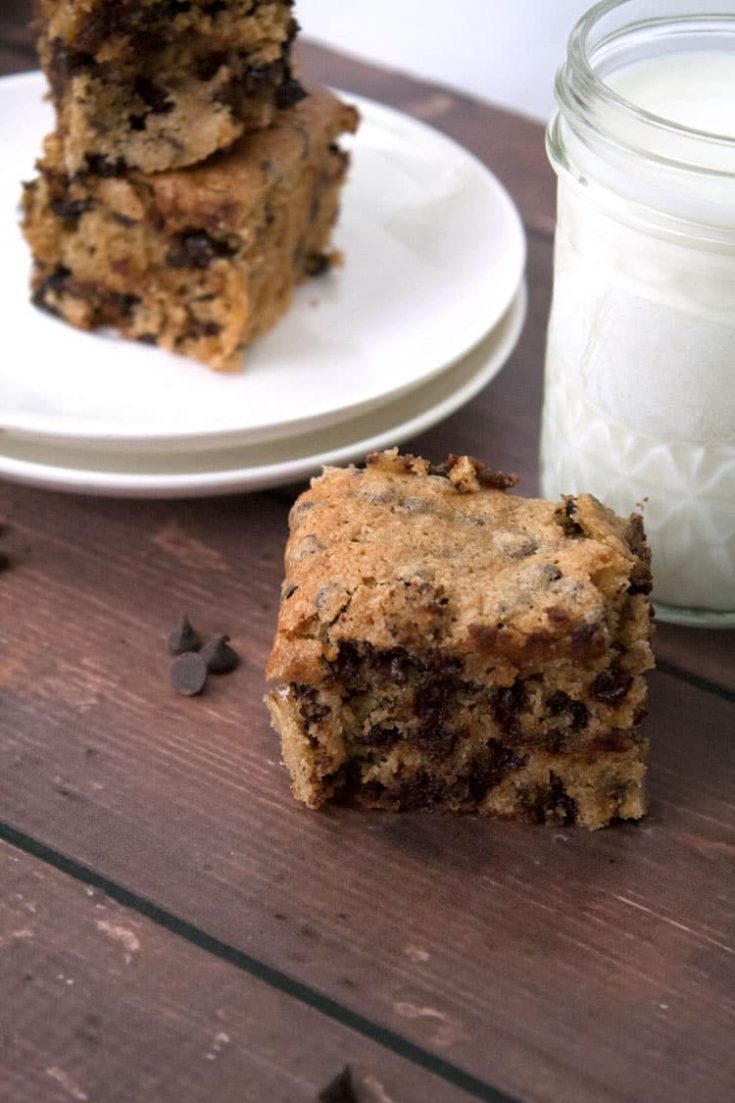 Chocolate Chip Cookie Bars Recipe