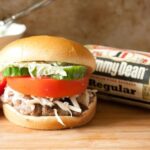 jimmy dean sausage burger