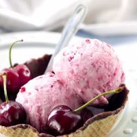 Copycat Ben & Jerry's Cherry Garcia Ice Cream