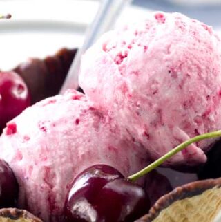 homemade ice cream recipe old fashioned. This Copycat Ben & Jerry's Cherry Garcia Ice Cream is out of this world delicious. Make it at home and its ready in no time at all.