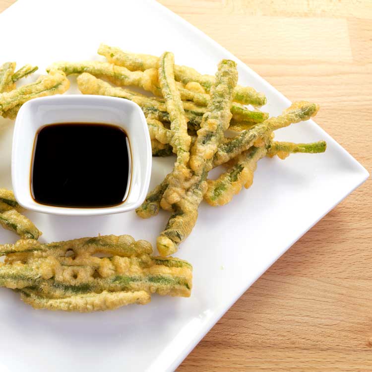 T G I Fridays Copycat Green Bean Fries Recipe All She Cooks