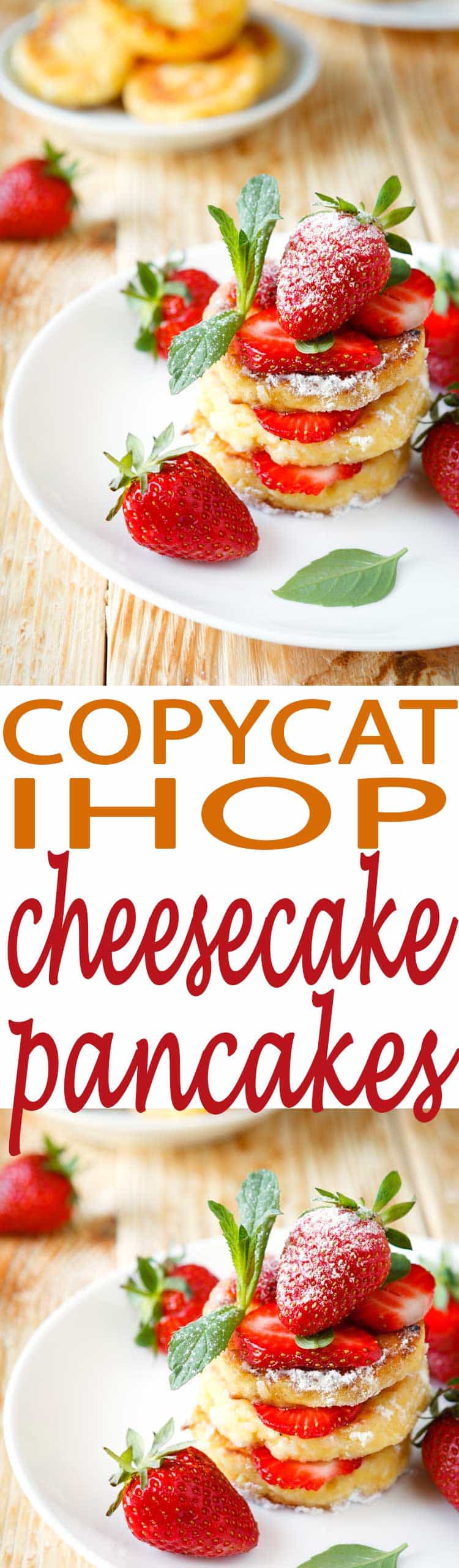 GF IHOP NEW YORK CHEESECAKE PANCAKES on