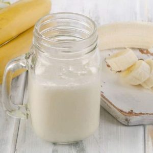 This is the Best Banana Smoothie. It's simple. It's easy. And its just three ingredients. So get out your blender and get blending!