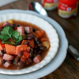 Try this Brazilian Sweet Potato and Black Bean Stew for a delicious spicy and sweet combination of flavors that is the perfect recipe to celebrate the summer games in Brazil.