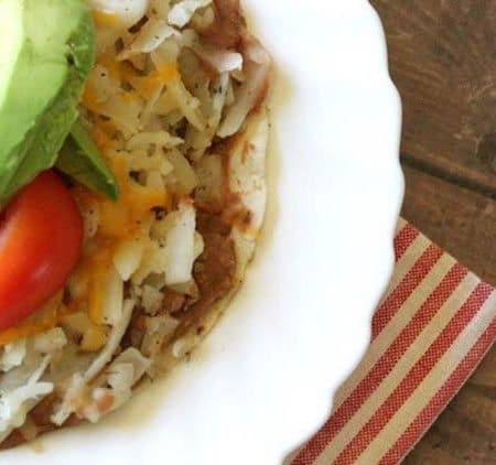 Southwest Breakfast Skillet is a delicious huevos rancheros recipe that will be a big hit. It's an easy breakfast recipe to make any time of the year.