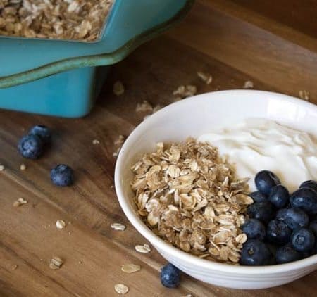 Baked Oatmeal recipe is a healthy breakfast recipe that tastes so good. Pair it with yogurt, berries or fruit and serve it hot.