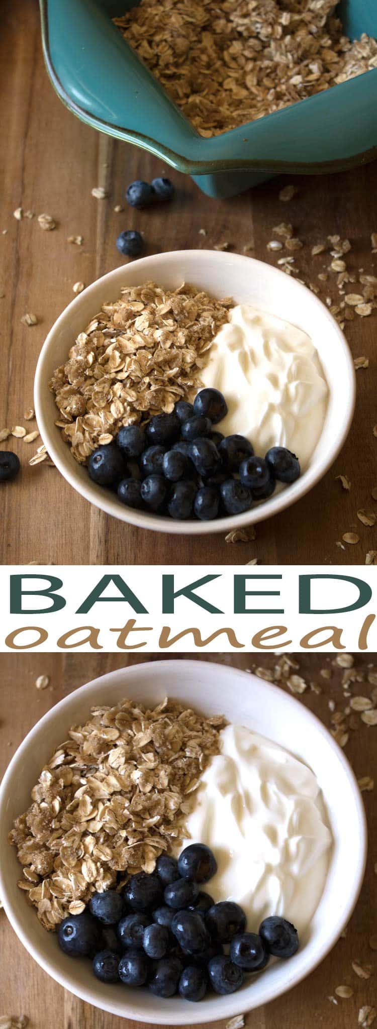 Baked Oatmeal Recipe - Healthy Breakfast Ideas - All She Cooks