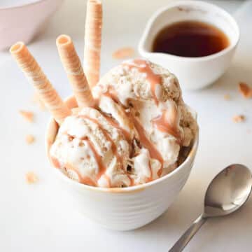 coconut salted caramel ice cream