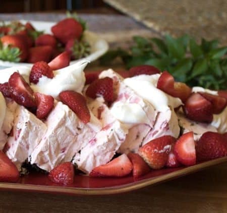Strawberry Whipped Dessert is a frozen treat that is sweet and delicious and will have you begging for more. This easy dessert will quickly become a family favorite because of its gorgeous presentation and ease of preparation.