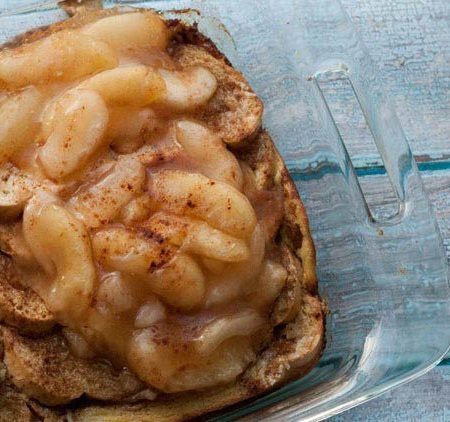 Easy to make Overnight Apple Pie French Toast Bake is a breakfast recipe you will make again and again. Perfect breakfast recipe for busy mornings.