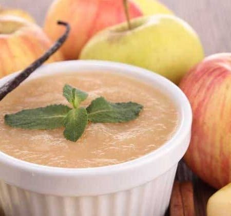 How to make homemade applesauce is an easy skill to learn. Can and preserve applesauce with apples picked at upick farm or homegrown apples. Easy applesauce canning recipe.