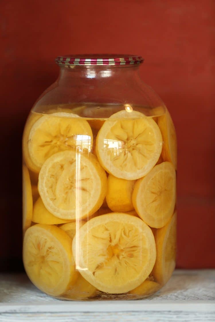 Canned Lemons recipe is perfect for preserving lemons to serve up with tea or iced water. Refreshing and an ideal way to make use of an abundance of lemons from your lemon tree.