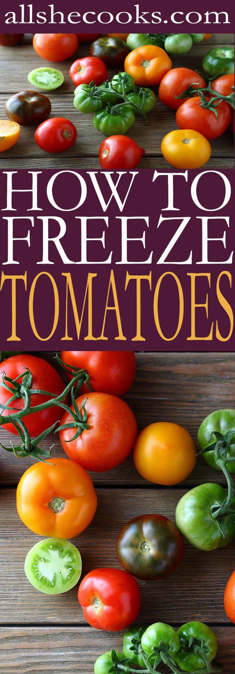 Preserving tomatoes is one of the best ways to keep eating fresh vegetables all year long. Learn how to freeze tomatoes and enjoy the food you eat.