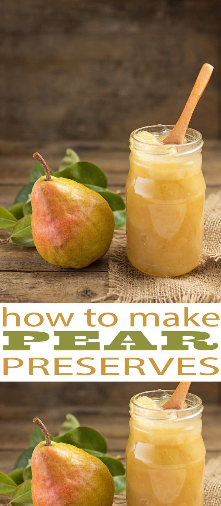 How to Make Pear Preserves An Easy Recipe! All She Cooks