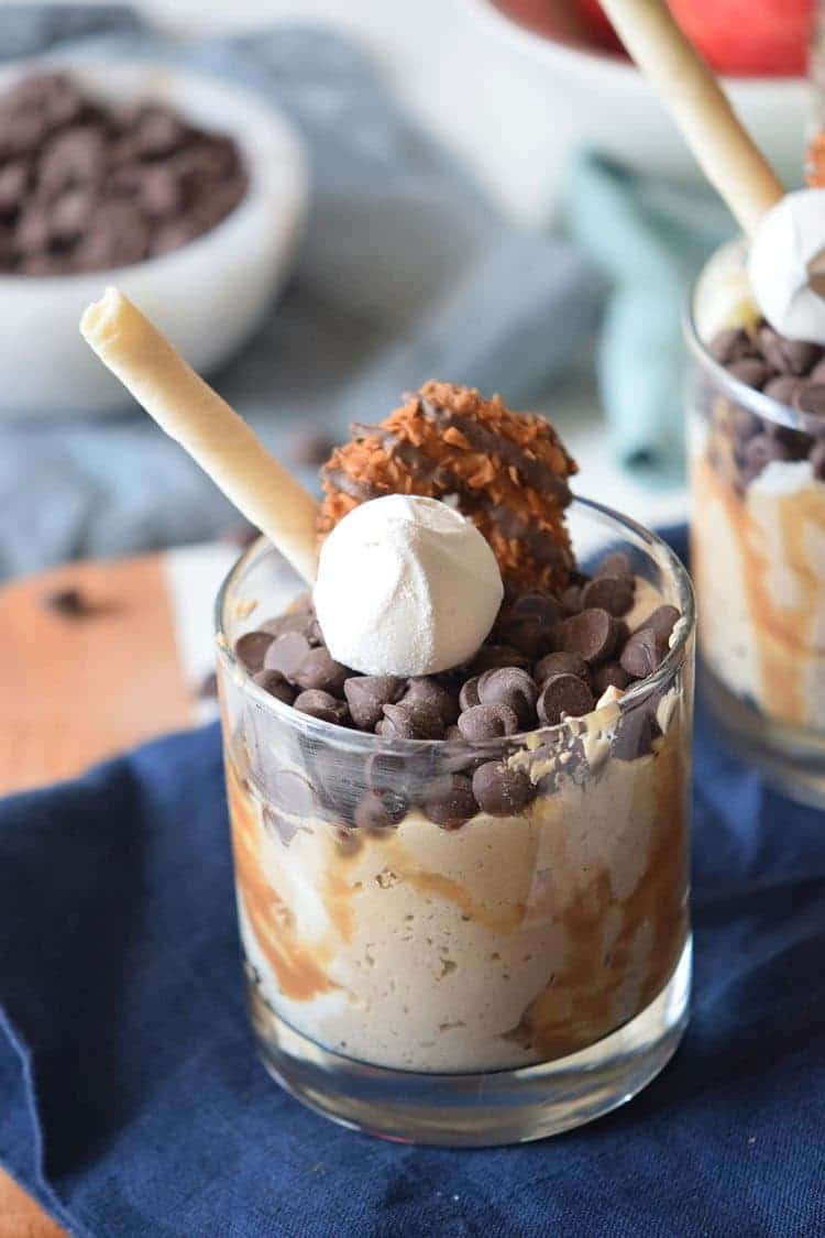 Coconut Chocolate Pudding - Coconut Toasted to Perfection