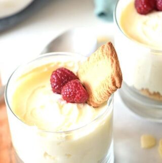You'll love this simple Cheesecake Pudding recipe with from scratch ingredients so you know what you're eating. Make this sweet dessert up and top with berries for a fast dessert idea.