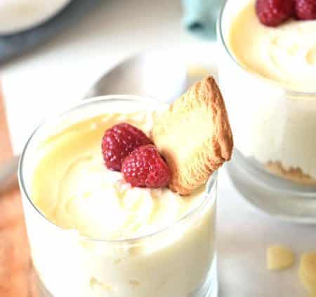 You'll love this simple Cheesecake Pudding recipe with from scratch ingredients so you know what you're eating. Make this sweet dessert up and top with berries for a fast dessert idea.
