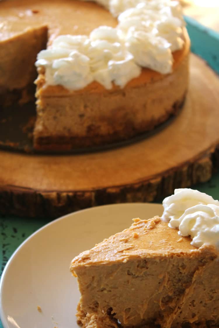 Pumpkin Cheesecake - A Cheesecake Factory Menu Favorite