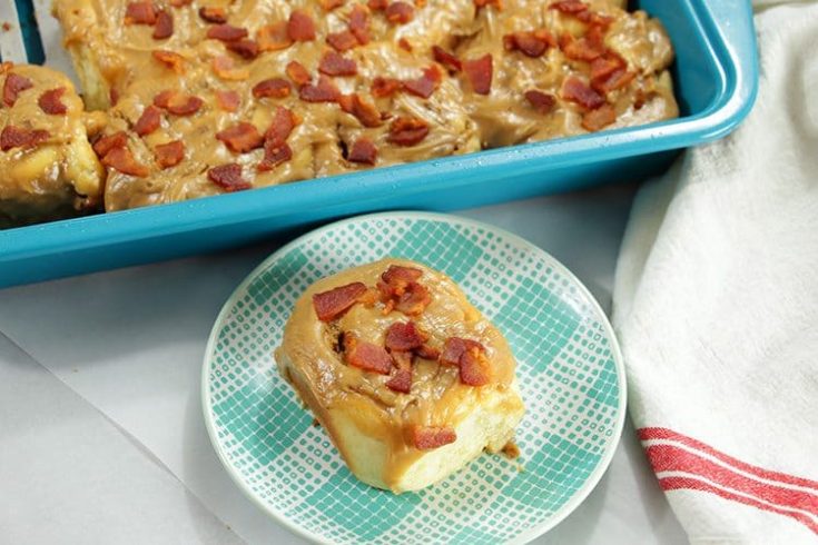 Maple Bacon Peanut Butter Rolls