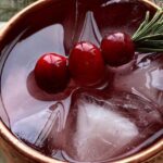 Here is one of the Best Holiday Cocktails, try this Cranberry Moscow Mule recipe - perfect for a holiday party.