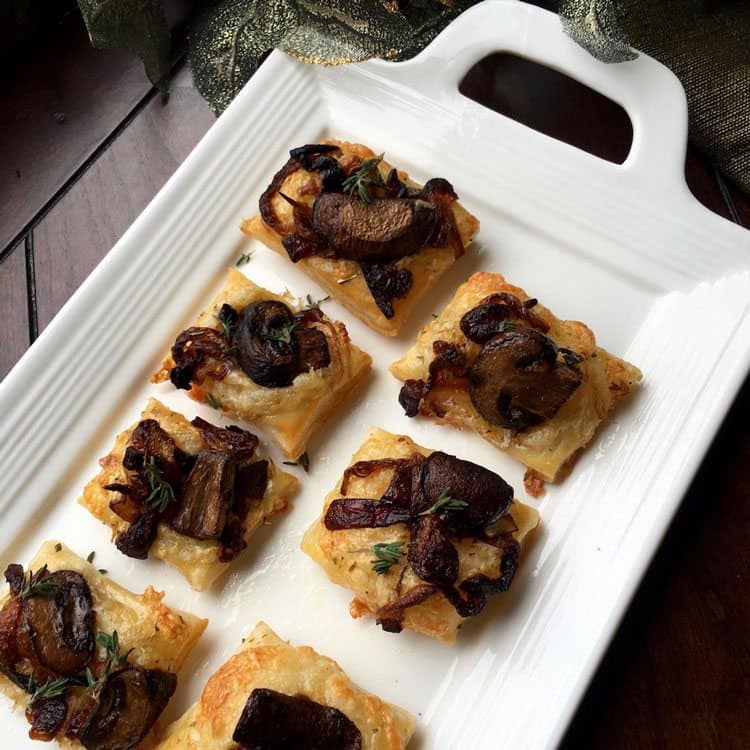 Brie and Dark Cherry Phyllo Appetizer Bites Recipe - All She Cooks