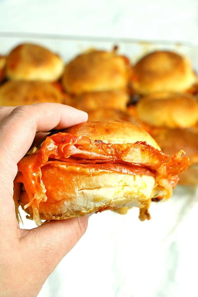 loaded italian sliders