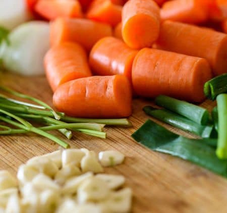 Homemade vegetable stock is an easy to make staple that is a basic ingredient in many recipes. Learn how to make vegetable stock and learn how to cook from scratch.