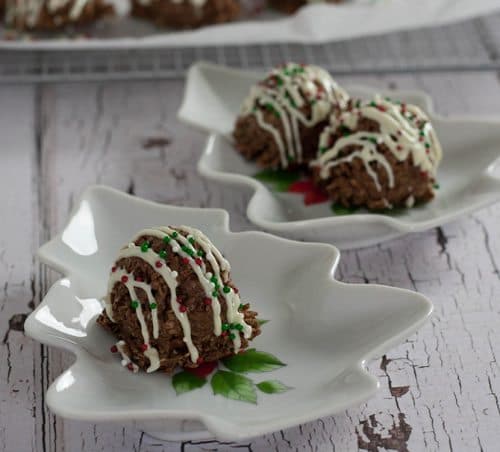 These easy No Bake Chocolate Drop Cookies with oatmeal and coconut are an explosion of chocolate-y goodness in your mouth. Just sayin....