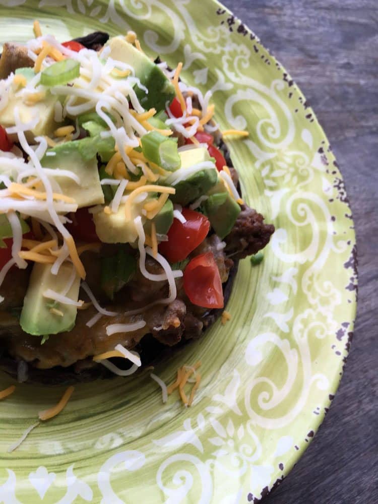Enjoy Taco Stuffed Portabello Caps for a healthy meal. Eating healthy with a variety of low-fat recipes is a good way to stay on track with you health goals.