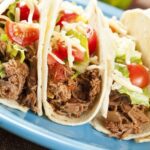 Permalink to: Copycat Cafe Rio Shredded Beef Tacos You'll love these Copycat Cafe Rio Shredded Beef Tacos. They are easy to make and have such a great flavor.