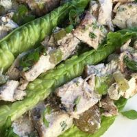 Chunky Chicken Salad Lettuce Wraps