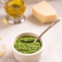 Homemade Basil Pesto from Scratch