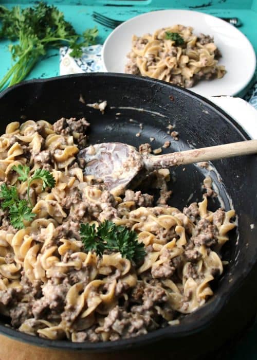 groundbeefstroganoffweightwatchersrecipe All She Cooks