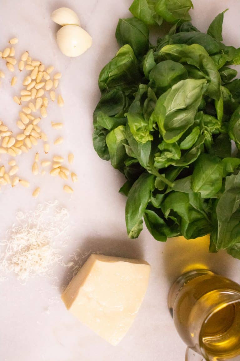 How to Make Basil Pesto from Scratch — Homemade Basil Pesto Sauce All