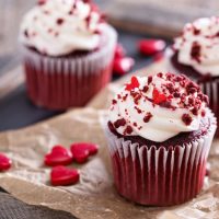 Valentine Red Velvet Cupcakes Recipe