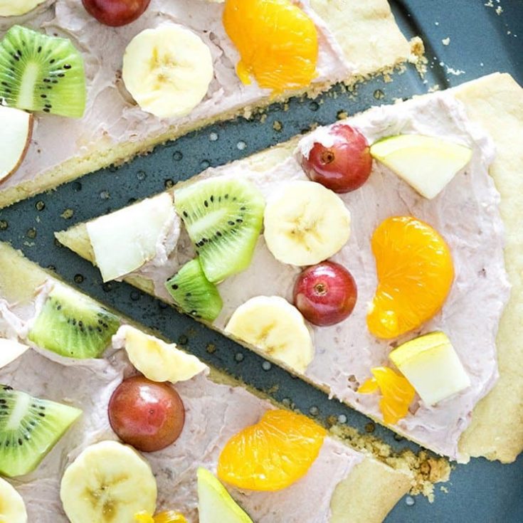Winter Fruit Pizza