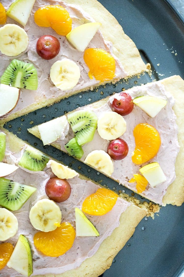 winter fruit pizza