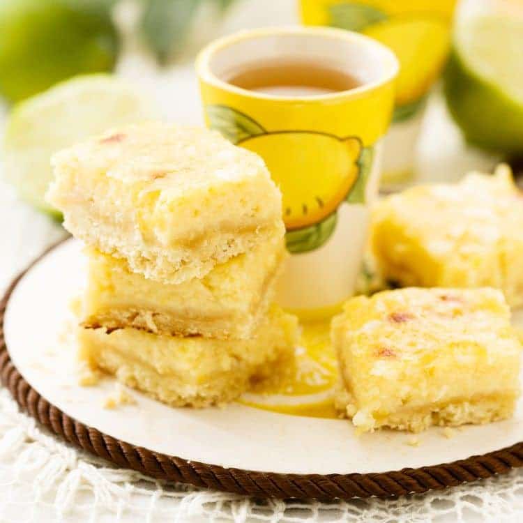 Enjoy this lower fat lime bars recipe that will keep you on track with a Weight Watchers diet plan.