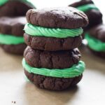homemade mint oreos