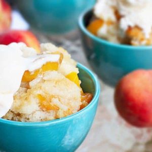 Now you can eat one of your favorites on Weight Watchers diet. Weight Watchers Peach Cobbler recipe is easy and delicious. Just make sure to use small bowls!