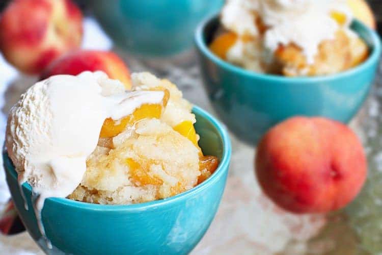 Weight Watchers Peach Cobbler Under 3 Points