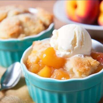 weight watchers friendly peach cobbler