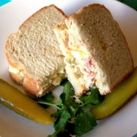 Ham and Egg Salad Sandwich