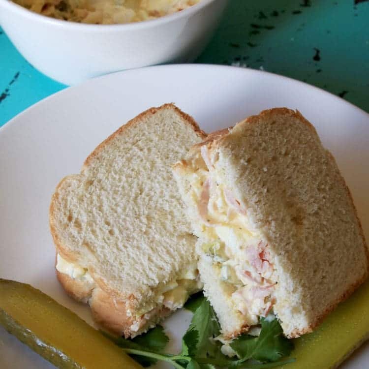 Sliced Egg Sandwich Recipe