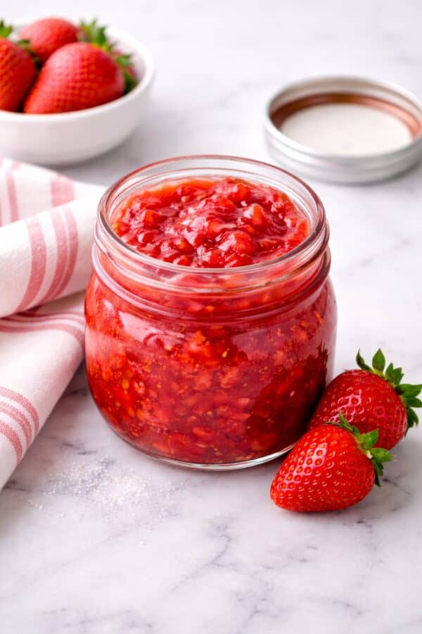 strawberry freezer jam