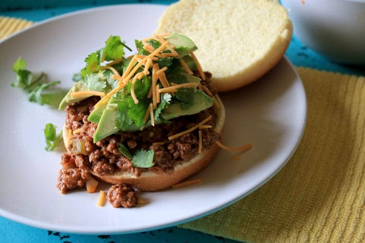 Southwestern Sloppy Joes make an easy and delicious meal. This recipe is a great twist on a fun favorite meal that your family will ask for again and again.