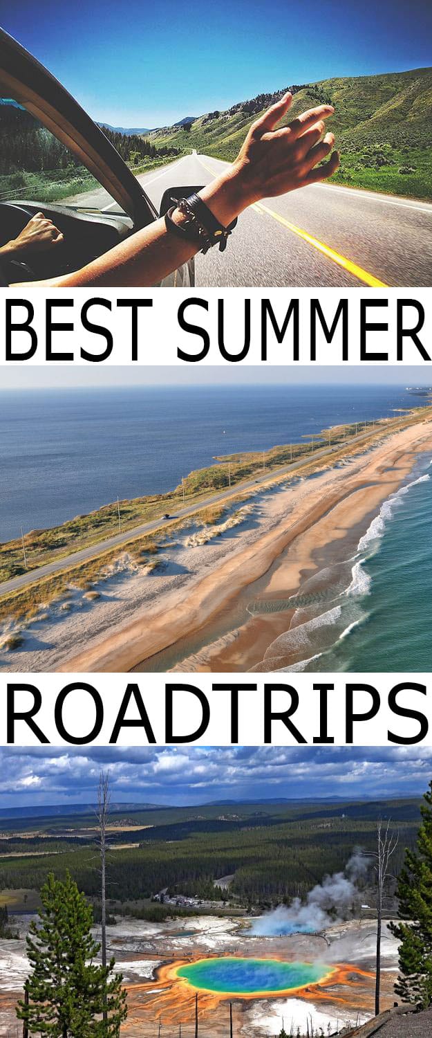 Plan and take the best summer roadtrips this year with these great starter ideas for your trip. We're pretty travel happy around here, so we completely undersand where you are coming from!