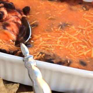 Easy Black Bean Chili Dip